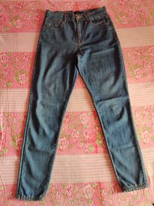 High Waist Slim Skinny Jeans