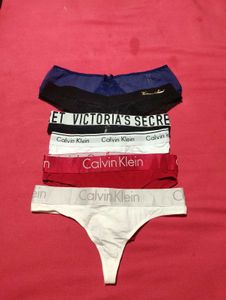 Victoria’s Secret & Calvin Klein Panty Combo (6 pc