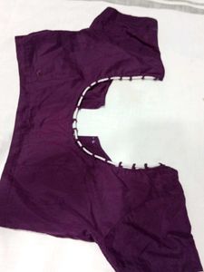 Elegant Purple Blouse