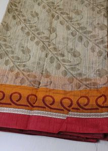 Elegant Floral Braso Saree