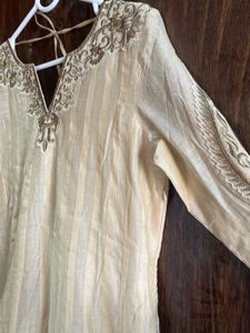 34 bust 3 piece anarkali kurta set for women