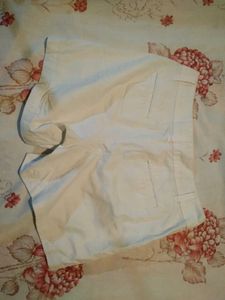 White Bermuda Shorts
