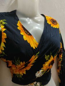 Wrap Around Crop Top