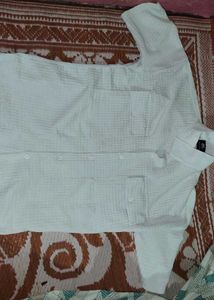 White Five Sleeve Shirt