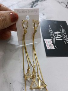 Triangle Dangle Earrings