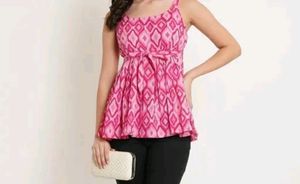 Short Sleeveless Kurti