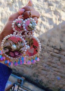 Floral Pearl Earrings