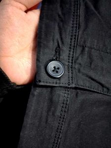 Men's Black straight jeans