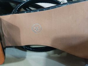 Black Transparent Heel