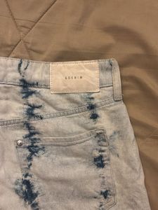 H&amp;M Denim Low Waist Skirt