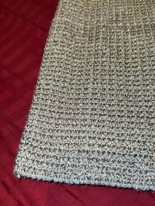 shiny gold pencil skirt