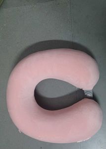 Pink Travel Neck Pillow From Miniso