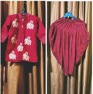 Boys Ethnic Kurta Set For 7 to 8 year