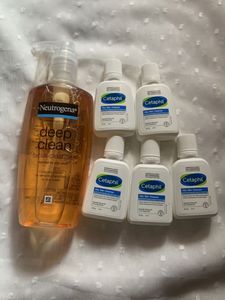 Neutrogena +Cetaphil Oily Cleanser