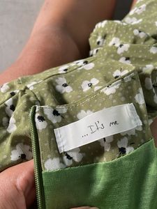 Floral Green Maxi Dress