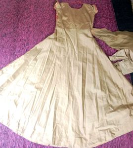 Elegant Embroidered Ethnic Gown