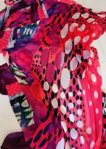 combo Floral Print saree