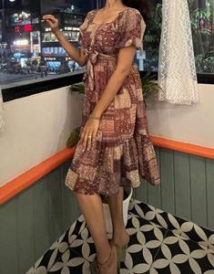 Brown Dress