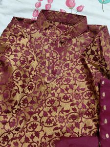 Indian Ethnic Chanderi Suit