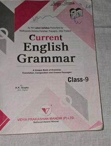 Current English Grammar Class-9