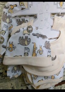 5 Piece Cloth Set for Newborn Baby Girl/Boy