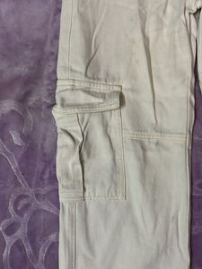 Urbanic Off White Cargos