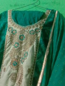 Women Green Suit And Salwar.....