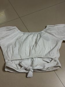 White Crop Top