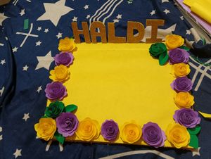 Haldi And Mahendi Plate