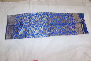 Royal Blue Banarasi Silk Saree