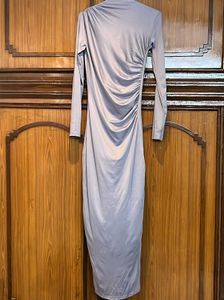 Newme Bodycon Dress With SLIT In Back