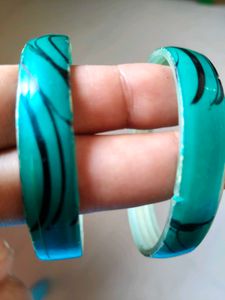 Blue Colour Bangles