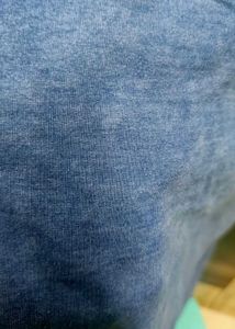 Denim Dress with Yellow Top Size 38