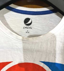 DNMX PEPSI WHITE SLIM FIT TSHIRT S(38)