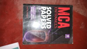 MCA entrance Preparation Book