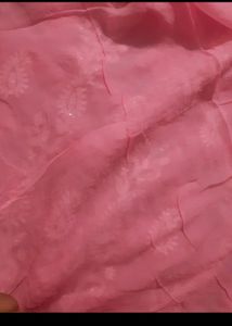 Cickenkari Pure Georgette Saree