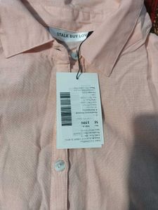 Peach Colour Midi Dress
