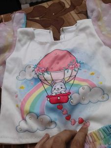 top and skirt for baby girl