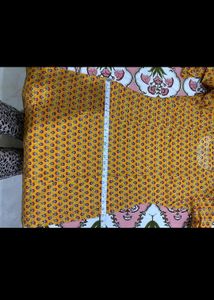 Handblock Print Kurta Set