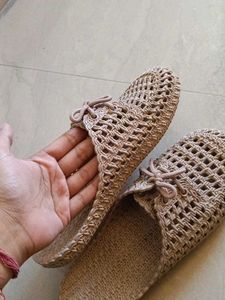Comfortable Beige Slippers