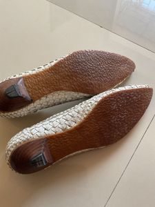 Eviie Woven Pointed Toe Flats