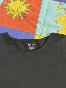 Black Long Sleeve Top