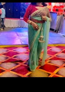 Beautiful full hand work saree
