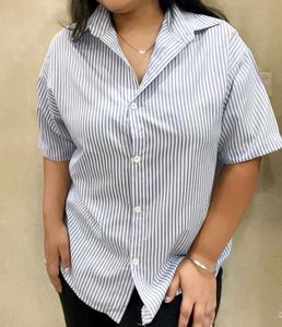 Striped Button-Down Shirt