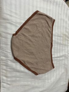 Brown Trimmed Brief
