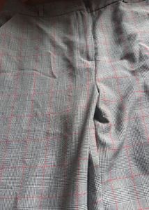 Trendyol Checked Plaid Trousers