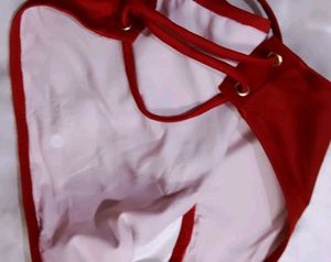 Red Bikini Bottom panty