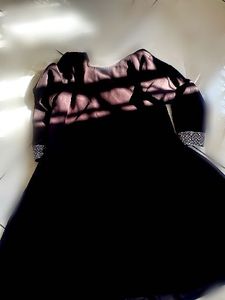 Elegant Black Embroidered Kurta Set