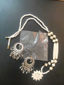 Necklace and Earrings Jhumka