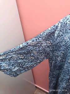 4xl  Paisley Print Dress